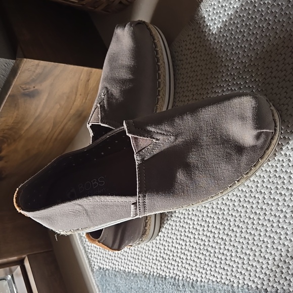 Bobs Breeze memory foam slip on Espadrille Woven Skecher 8 Spring Comfy Business - Picture 16 of 16